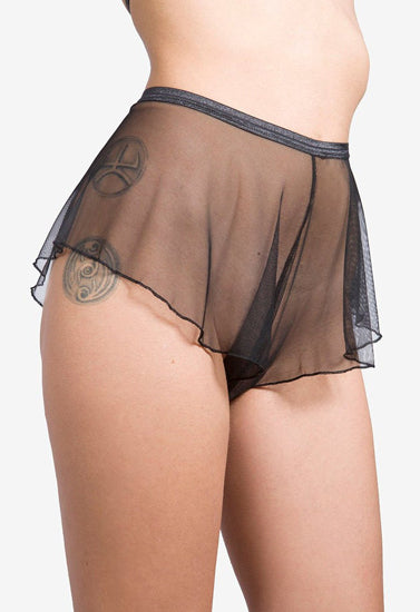 "Curvy " Fully See Through Transparent Plus Size Panty Underwear
