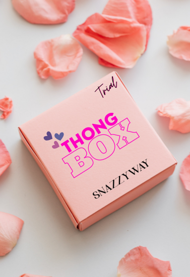 ♥Snazzyway Thong Panties Trial box